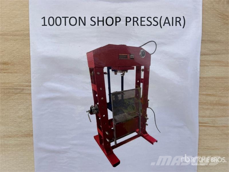 BYT ASPSS100 100T Air Shop Press (Unused) مكونات أخرى