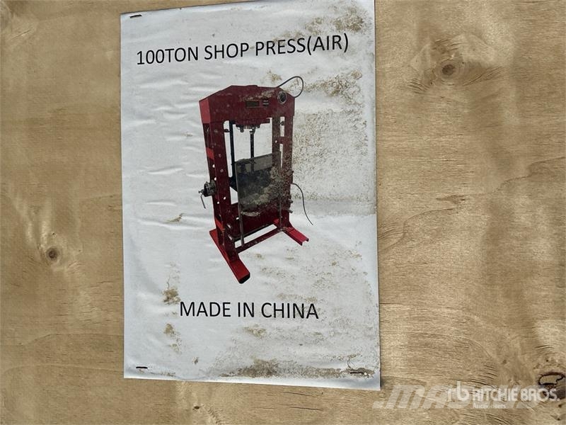  BYT ASPSS100 100T Air Shop Press (Unused) مكونات أخرى