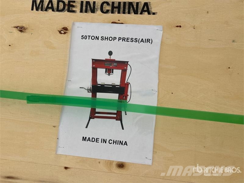  BYT ASPSS50 50 ton Air Shop Press (Unused) Drugi deli