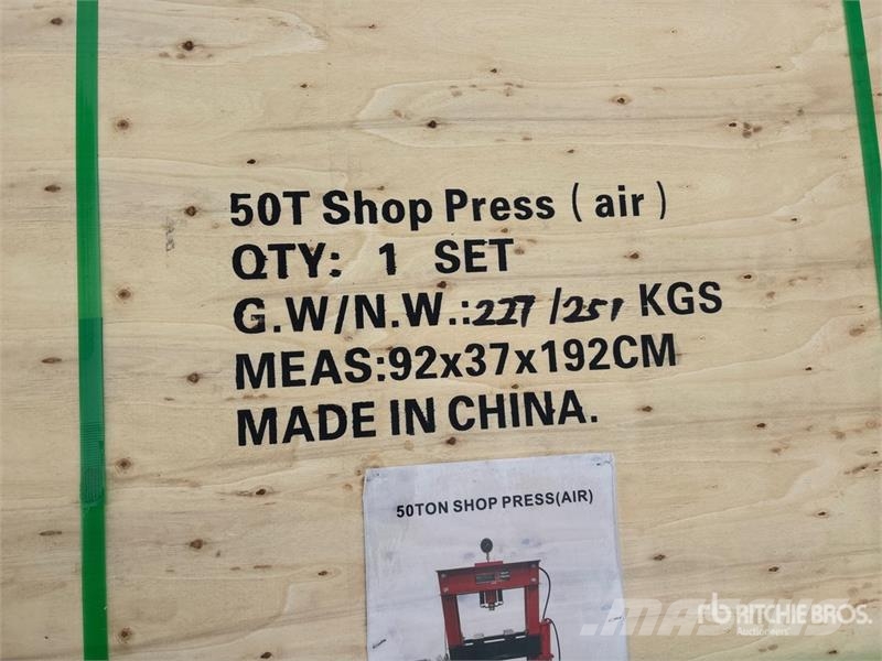  BYT ASPSS50 50T Air Shop Press (Unused) مكونات أخرى