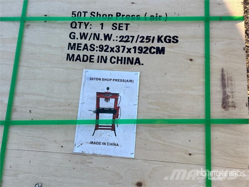 BYT ASPSS50 50T Air Shop Press (Unused) Andre komponenter