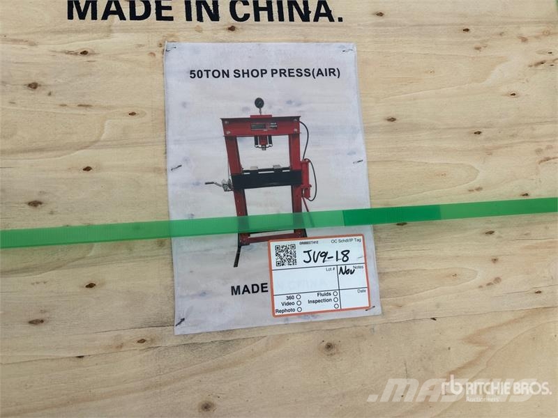  BYT ASPSS50 50T Air Shop Press (Unused) مكونات أخرى