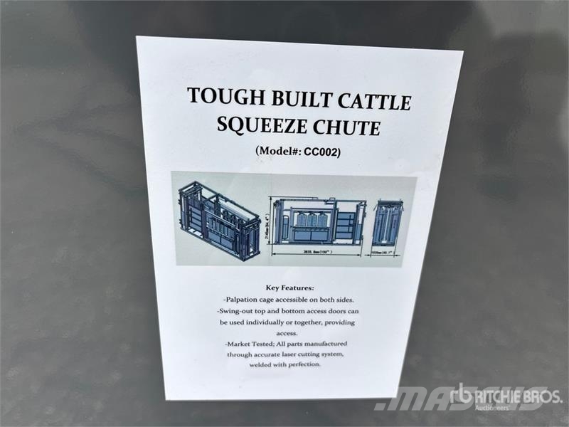 BYT CC002 12 ft Upgraded Stockman Squeeze Chute (U Kmetijstvo - drugo