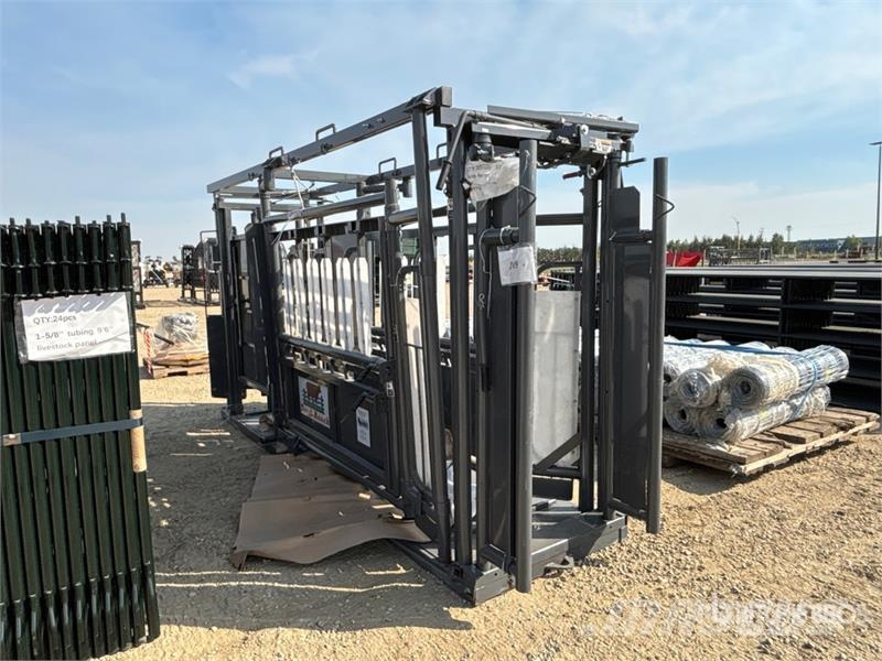 BYT CC003 12 ft 6 in Upgraded Stockman Squeeze Chu Lauksaimniecība- Citi