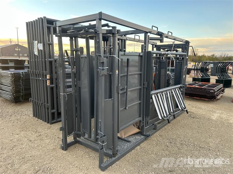 BYT CC003 12 ft 6 in Upgraded Stockman Squeeze Chu Muud põllumajandusmasinad