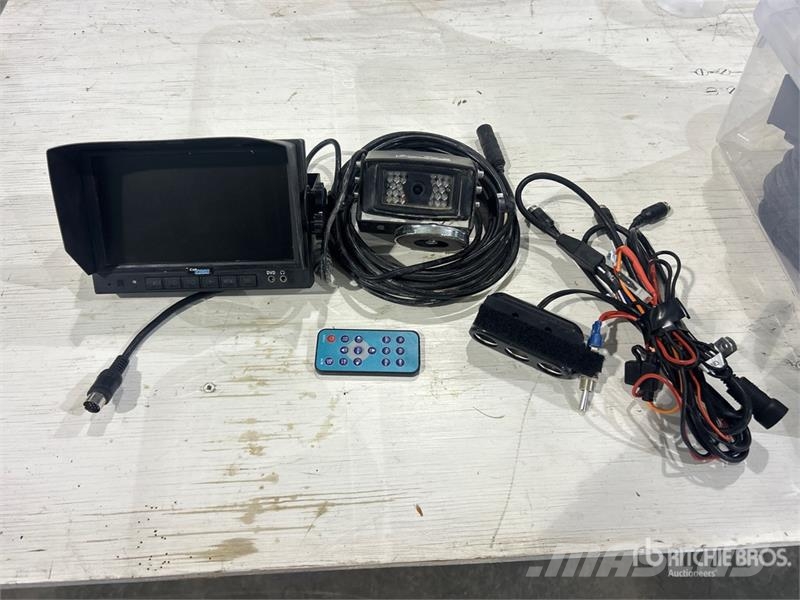  Cab Cam Vs1c110 7 in LCD Color Monitor & Remote Vi Outros componentes