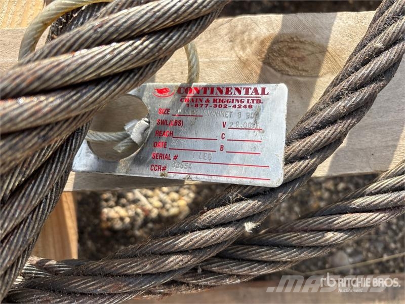  Cable Sling Rigging (Unused) Kranar, delar och tillbehör