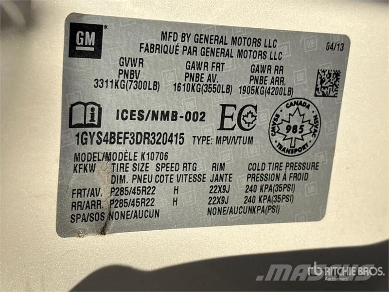 Cadillac Escalade 4WD SUV Sõiduautod