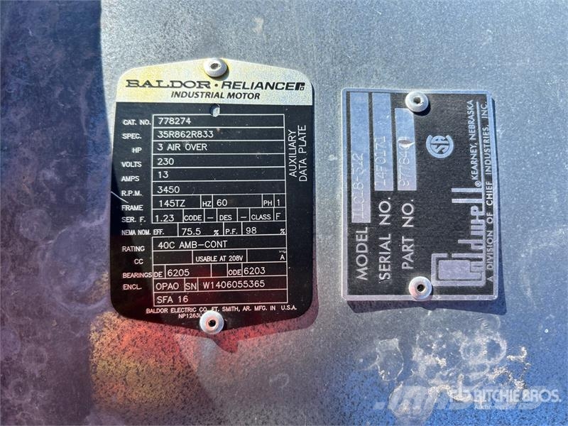 Caldwell ILC18-0312 3 hp Aeration Fan Зерносушки