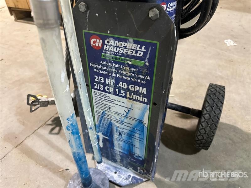 Campbell Hausfeld Airless Paint Sprayer مكونات أخرى