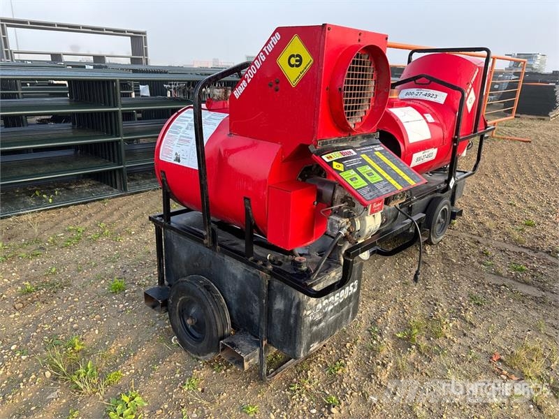 Campo Blaze 200 D/G 175000 BTU Space Heater Verhittings en ontdooi apparatuur