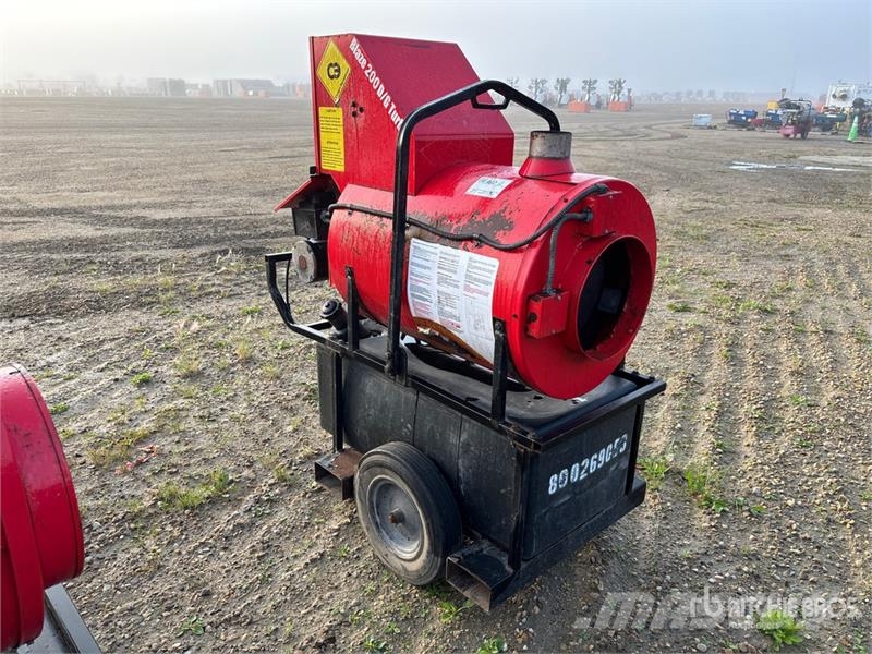 Campo Blaze 200 D/G 175000 BTU Space Heater Verhittings en ontdooi apparatuur