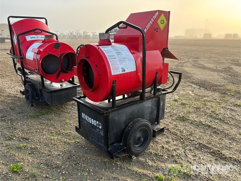 Campo Blaze 200 D/G 175000 BTU Space Heater Verhittings en ontdooi apparatuur