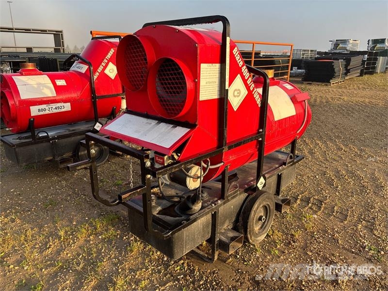 Campo Blaze 400 D/G 399000 BTU Space Heater Verhittings en ontdooi apparatuur