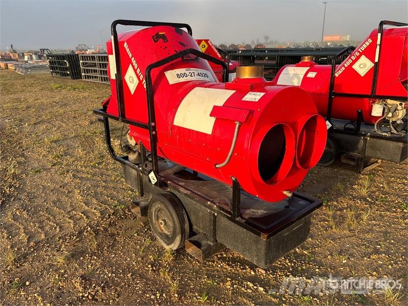 Campo Blaze 400 D/G 399000 BTU Space Heater Verhittings en ontdooi apparatuur