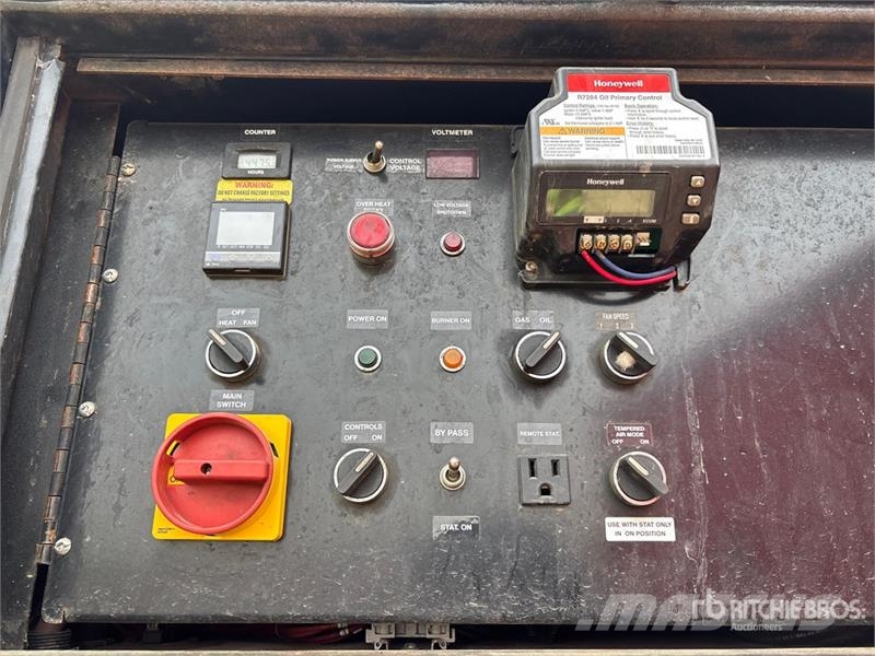 Campo EB1000CT 1000000 BTU Space Heater Verhittings en ontdooi apparatuur