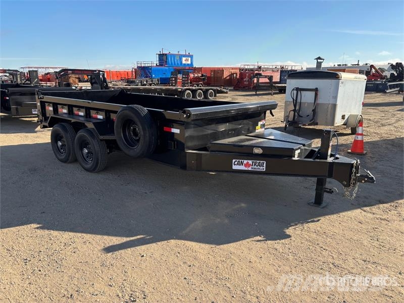 Can Trail 14 ft T/A Dump Utility Trailer Самоскиди