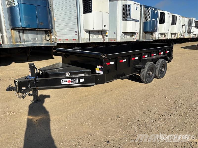 Can Trail 14 ft T/A Dump Utility Trailer Kiper prikolice