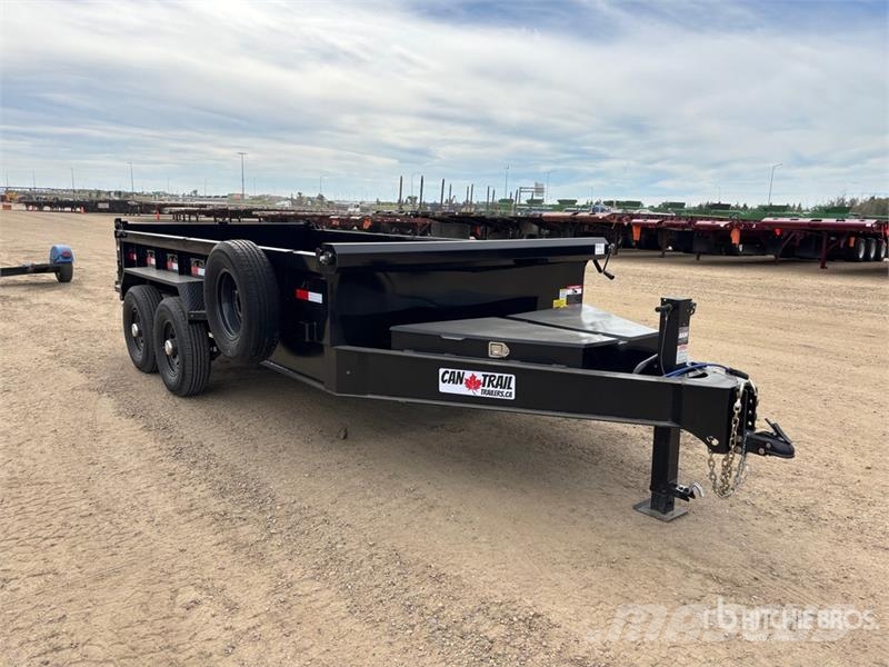 Can Trail 14 ft T/A Dump Utility Trailer Самоскиди
