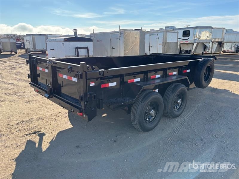 Can Trail 14 ft T/A Dump Utility Trailer Самоскиди