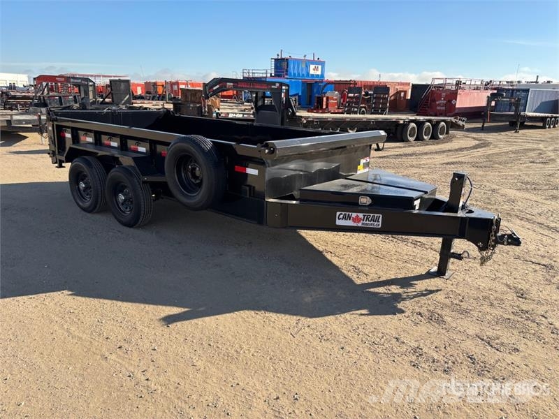 Can Trail 14 ft T/A Dump Utility Trailer Самоскиди