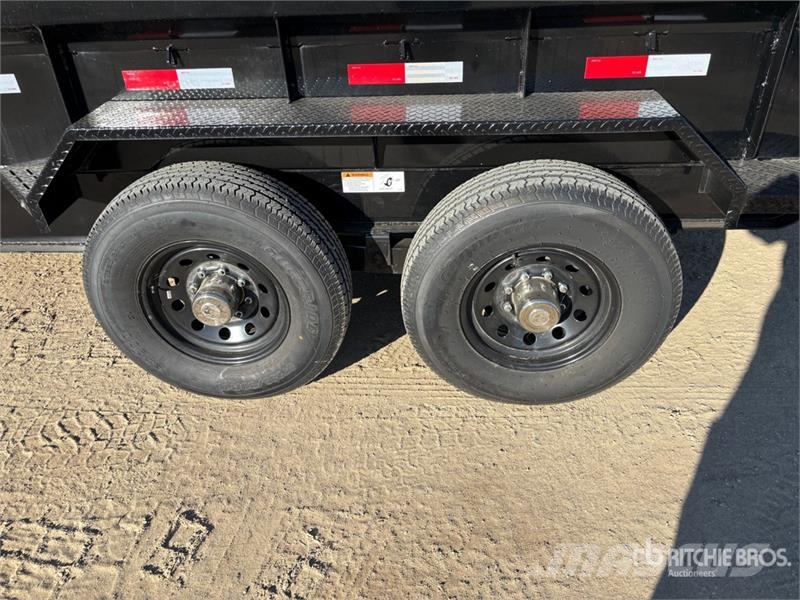 Can Trail 14 ft T/A Dump Utility Trailer Самоскиди