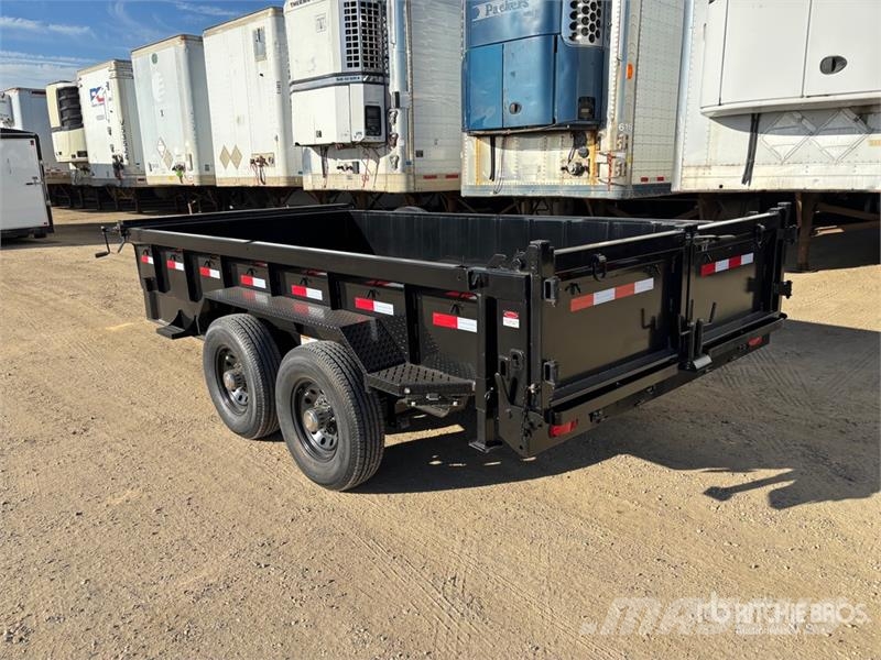 Can Trail 14 ft T/A Dump Utility Trailer Kiper prikolice