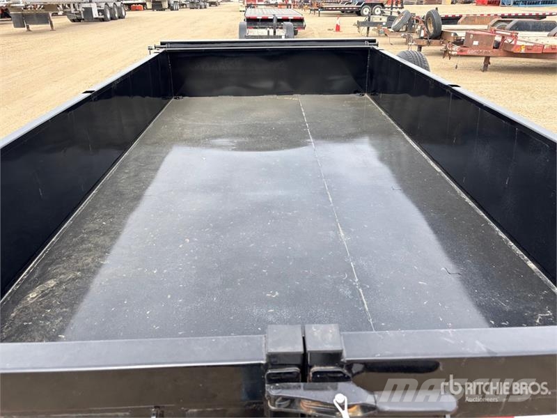 Can Trail 14 ft T/A Dump Utility Trailer Самоскиди