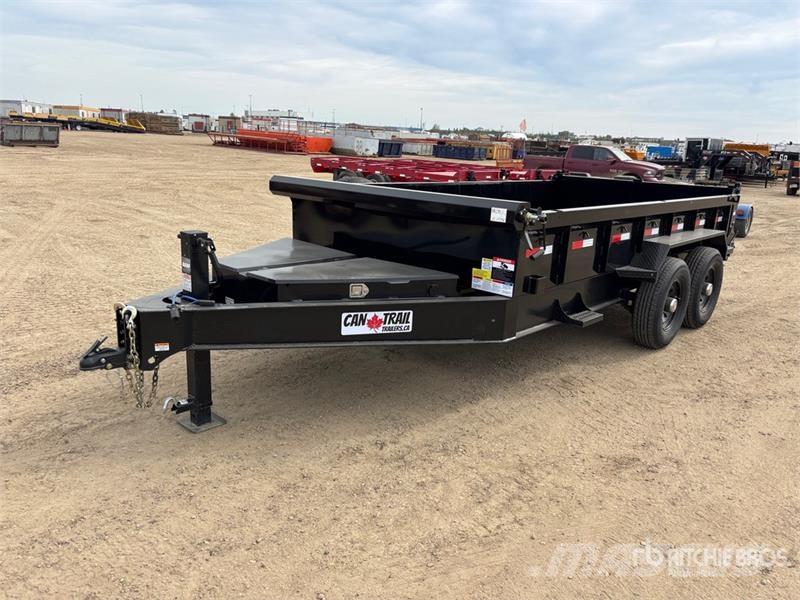 Can Trail 14 ft T/A Dump Utility Trailer Самоскиди