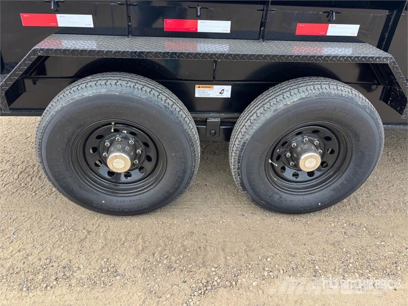 Can Trail 14 ft T/A Dump Utility Trailer Самоскиди