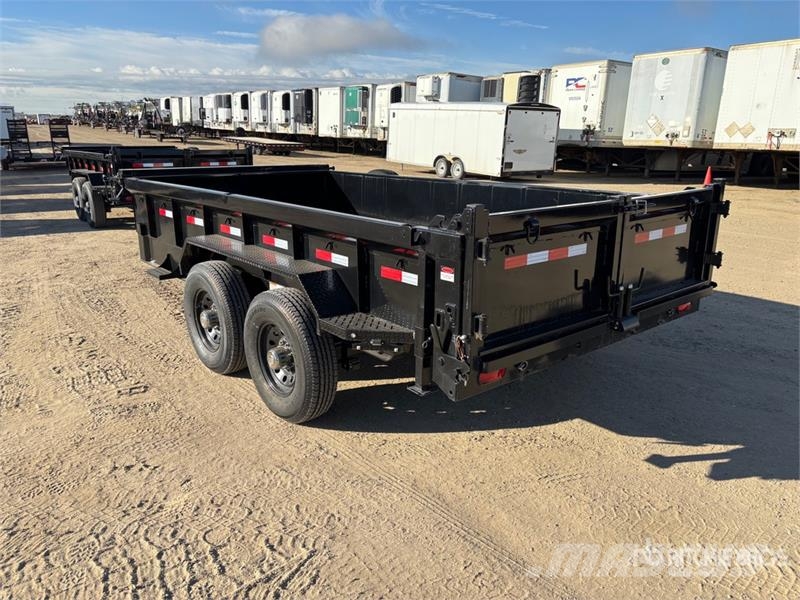 Can Trail 14 ft T/A Dump Utility Trailer Самоскиди