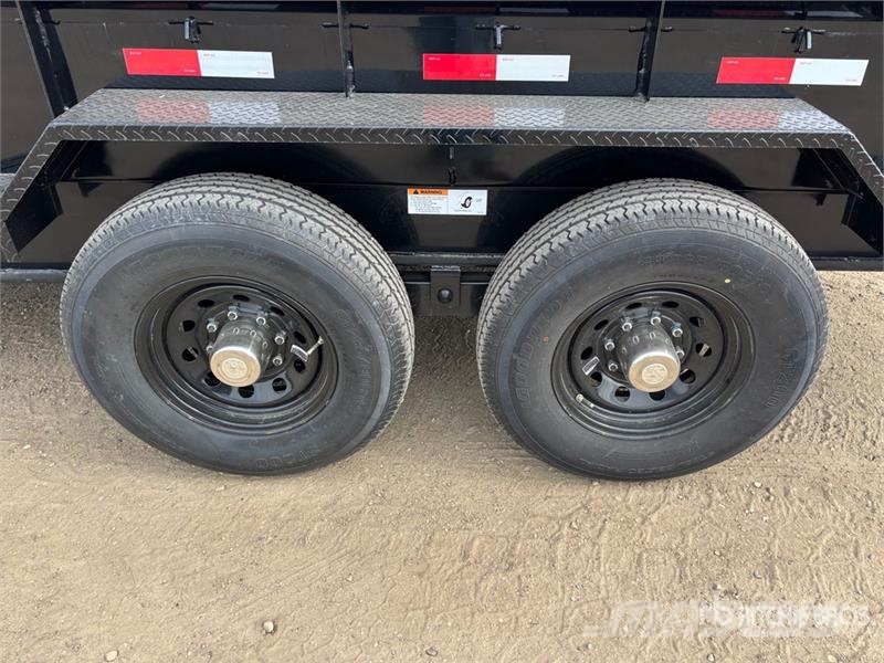Can Trail 14 ft T/A Dump Utility Trailer Самоскиди