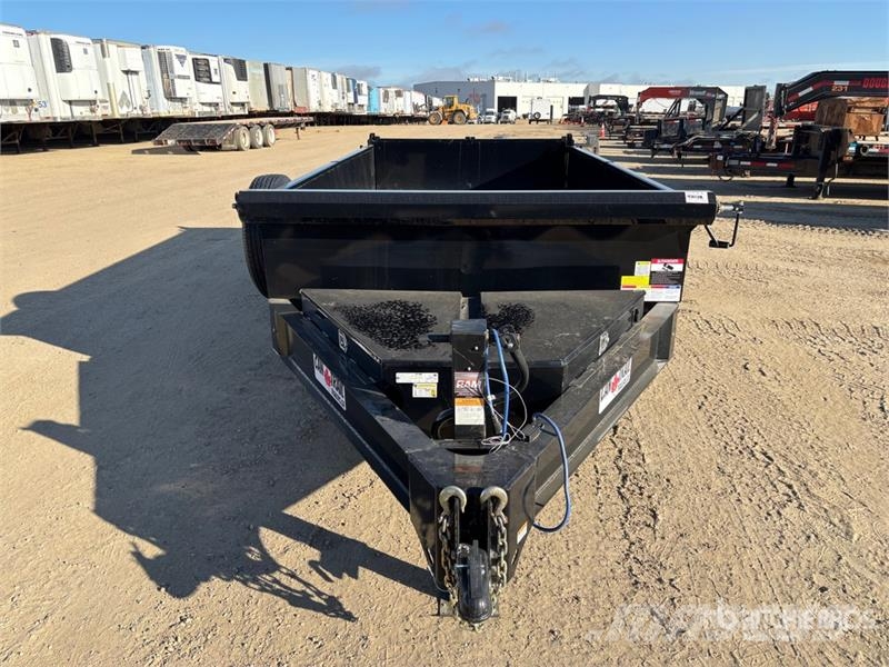 Can Trail 14 ft T/A Dump Utility Trailer Самоскиди