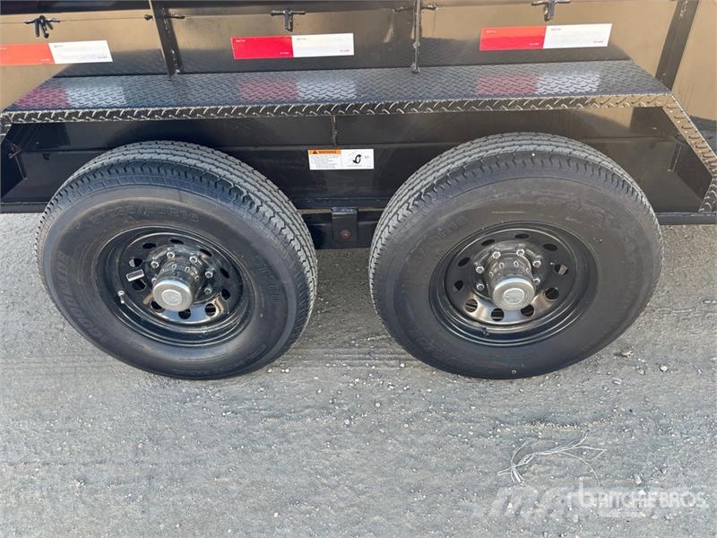 Can Trail 14 ft T/A Dump Utility Trailer Самоскиди