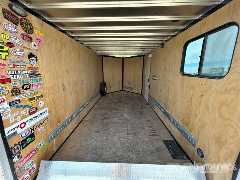 Canada Trailers 17 ft S/A Enclosed Trailer Gesloten opbouw trailers
