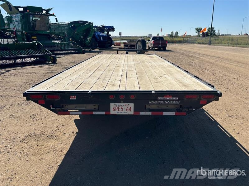 Canada Trailers 20 ft T/A Equipment Trailer Biltransportsläp
