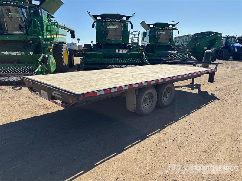 Canada Trailers 20 ft T/A Equipment Trailer Biltransportsläp
