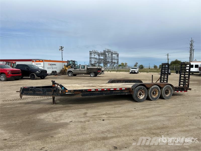 Canada Trailers 24 ft Tri/A Equipment Trailer Autotransport-Anhänger