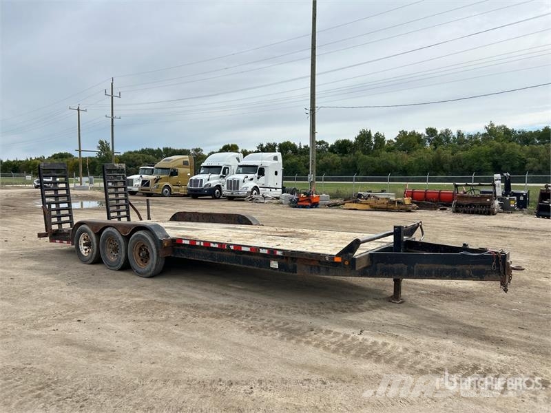 Canada Trailers 24 ft Tri/A Equipment Trailer Autotransport-Anhänger