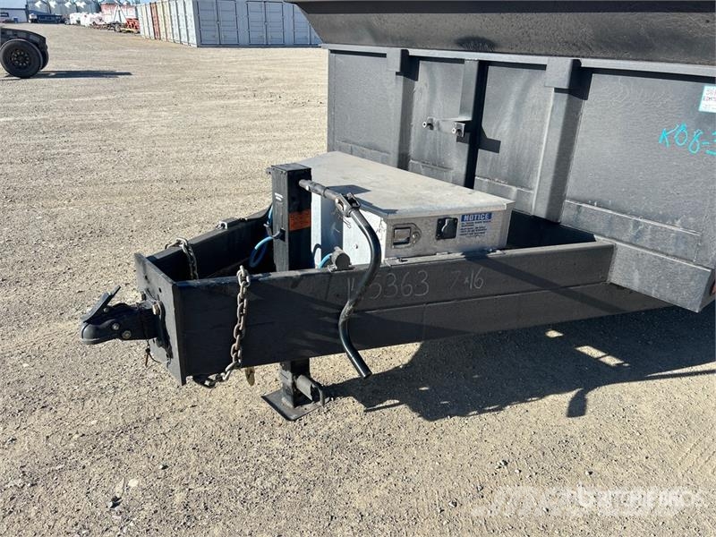 Canada Trailers DT8316-21KTR 16 ft Tri/A Dump Utility Trailer Tipper trailers