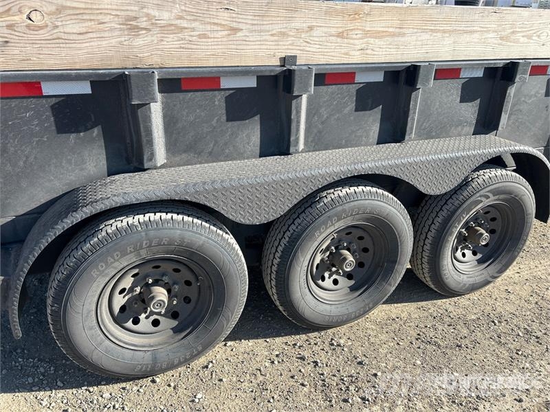 Canada Trailers DT8316-21KTR 16 ft Tri/A Dump Utility Trailer Tipper trailers