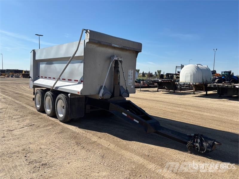 Cancade 17 ft Tri/A Pup Dump Trailer Remorque benne