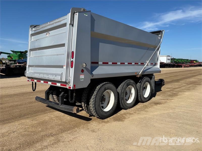 Cancade 17 ft Tri/A Pup Dump Trailer Remorque benne