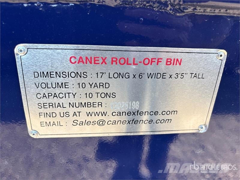  Canex 17 ft Roll-Off Container (Unused) 特种集装箱