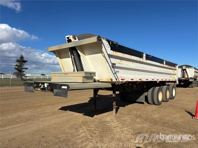 Canuck 30 ft Tri/A End Dump Trailer Remorque benne
