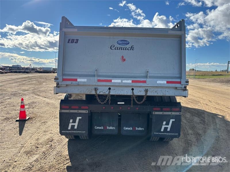 Canuck 33 ft Tri/A End Dump Trailer Remorque benne