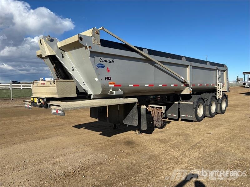 Canuck 33 ft Tri/A End Dump Trailer Remorque benne