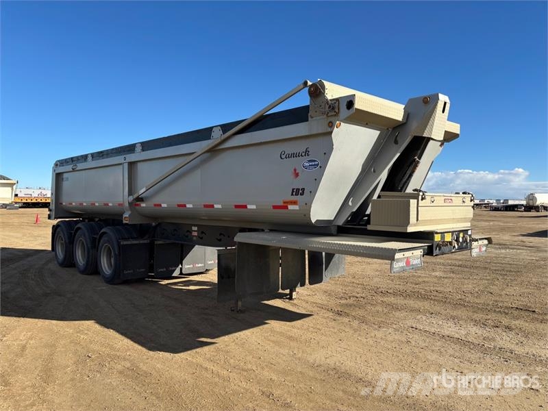 Canuck 33 ft Tri/A End Dump Trailer Remorque benne