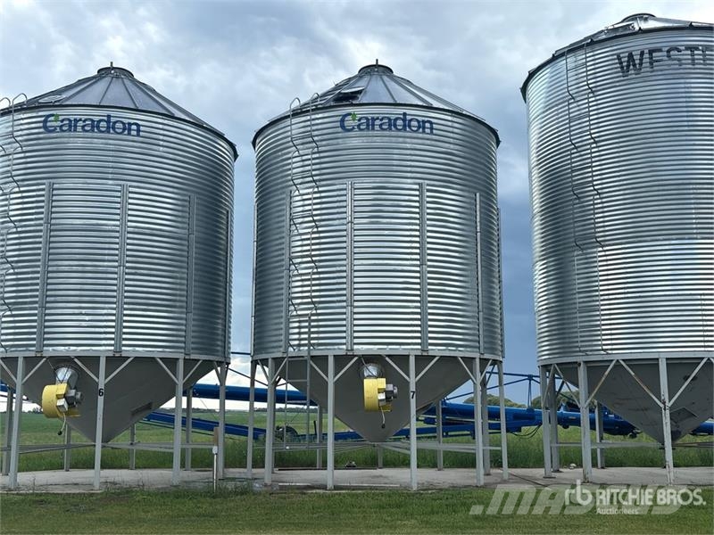  Caradon 1806 +/- 5700 bu 6 Ring Hopper Grain Bin Mašine za preradu i skladištenje berbe - Ostalo