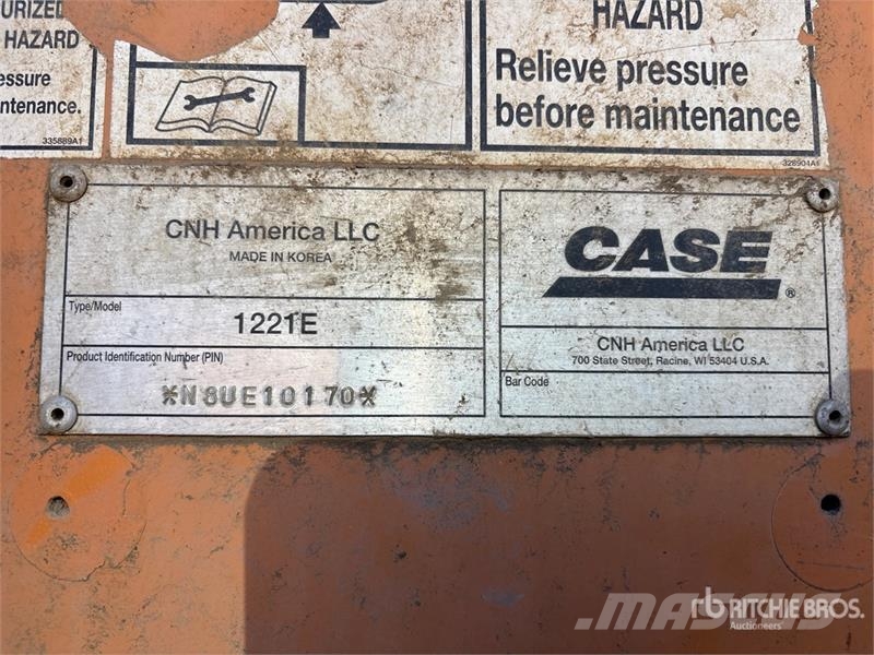 CASE 1221E Wheel Loader Iekrāvēji uz riteņiem